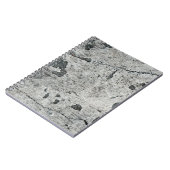 Carnet Texture d'un vieux mur de béton fêlé. Contexte (Côté gauche)