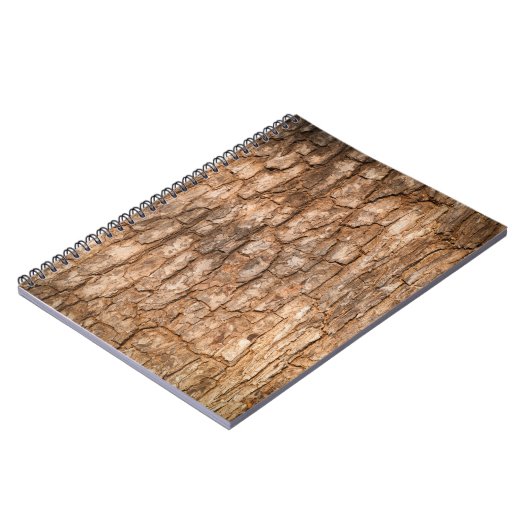 Carnet Texture écorce d'arbre, arrière - plan de bois nat (Côté gauche)