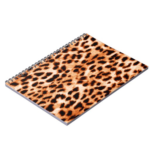 Carnet texture Empreinte de léopard (Côté gauche)