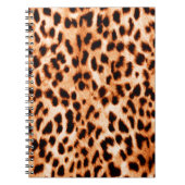 Carnet texture Empreinte de léopard (Devant)