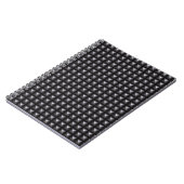Carnet Texture en acier cloutée (Côté gauche)