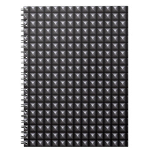 Carnet Texture en acier cloutée