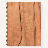 Carnet Texture en bois (Devant)