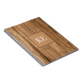 Carnet Texture en bois Brown (Côté Droit)
