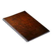 Carnet Texture en bois d'acajou (Côté Droit)