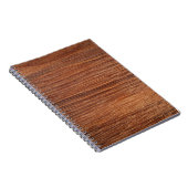 Carnet Texture en bois de chêne fond abstrait, arrière - (Côté Droit)