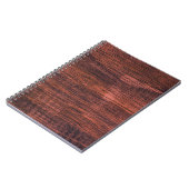 Carnet Texture en bois foncé utilisée pour fabriquer des (Côté gauche)