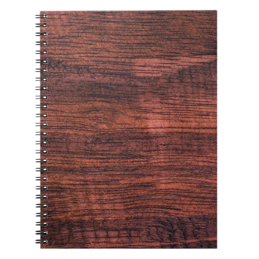 Carnet Texture en bois foncé utilisée pour fabriquer des (Devant)