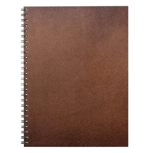 Carnet Texture en cuir authentique, véritable arrière - p (Devant)