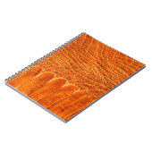 Carnet Texture en cuir d'autruche (Côté gauche)