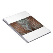 Carnet texture en cuir de peau texture de fond, crocodile (Côté Droit)