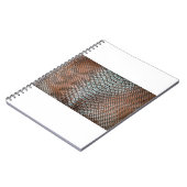 Carnet texture en cuir de peau texture de fond, crocodile (Côté gauche)