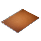 Carnet Texture en cuir jaune (Côté gauche)