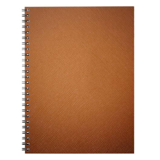 Carnet Texture en cuir jaune (Devant)