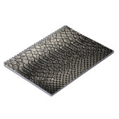 Carnet Texture en cuir noir, utilisation arrière - plan. (Côté gauche)