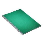Carnet Texture en cuir vert (Côté Droit)