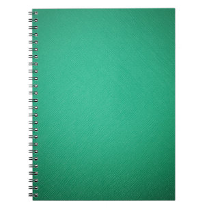 Carnet Texture en cuir vert