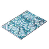 Carnet texture géométrique répétition motif créatif moder (Côté gauche)