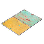 Carnet texture grunge en bois (Côté gauche)