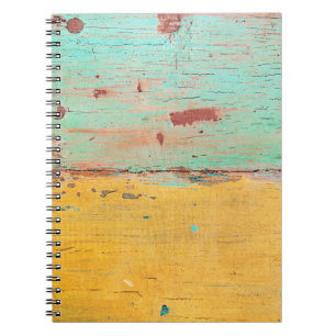 Carnet texture grunge en bois
