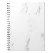 Carnet Texture Grunge Monochrome Minimaliste (Devant)