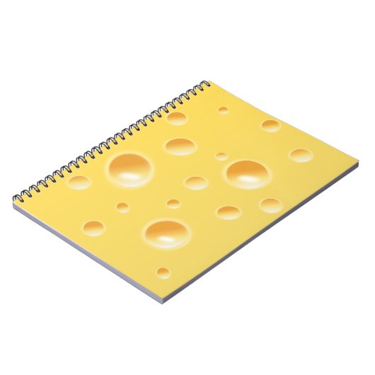 Carnet Texture jaune de fromage suisse (Côté gauche)