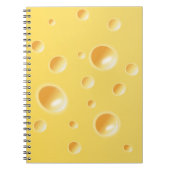 Carnet Texture jaune de fromage suisse (Devant)