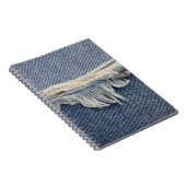 Carnet Texture jean déchiré, arrière - plan élégant. (Côté Droit)