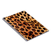 Carnet Texture léopard, motif sans couture d'animal afric (Côté Droit)