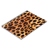 Carnet Texture léopard, motif sans couture d'animal afric (Côté gauche)