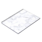 Carnet Texture Marbre blanc (Côté gauche)