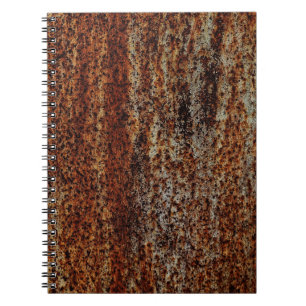 Carnet Texture métallique avec rayures et craquelures abs