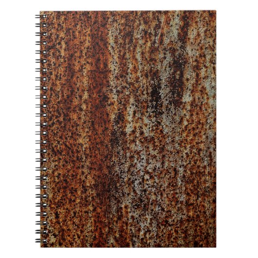 Carnet Texture métallique avec rayures et craquelures abs (Devant)