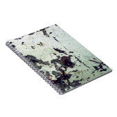Carnet Texture métallique avec rayures et craquelures abs (Côté Droit)