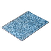 Carnet texture motif tricotée (Côté gauche)
