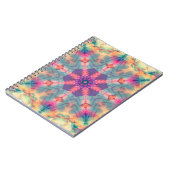 Carnet texture multicolore Abstraite. Feu (Côté gauche)