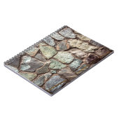 Carnet texture murale en pierre (Côté gauche)