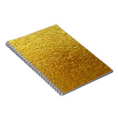 Carnet Texture murale or design abstrait, antique, antiqu (Côté Droit)