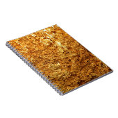 Carnet Texture or de luxe. (Côté Droit)