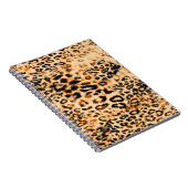 Carnet Texture peau léopard, motif léopard (Côté Droit)