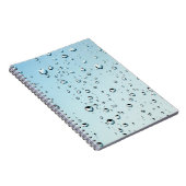 Carnet Texture Raindrops (Côté Droit)