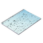 Carnet Texture Raindrops (Côté gauche)