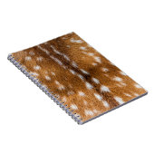 Carnet Texture repérée de fourrure de cerfs communs (Côté Droit)