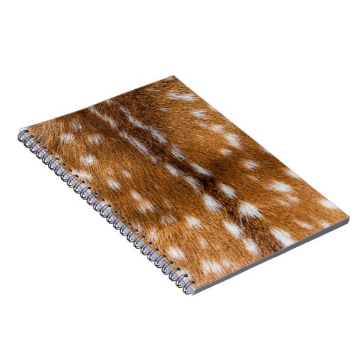 Carnet Texture repérée de fourrure de cerfs communs (Côté Droit)