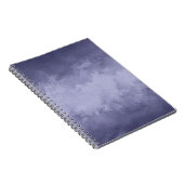 Carnet Texture sélénium bleu acrylique (Côté Droit)