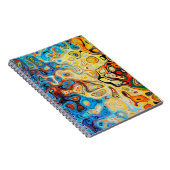 Carnet Texture structure abstraite colorée (Côté Droit)