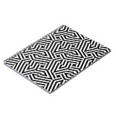 Carnet Texture transparente avec bande oblique noire (Côté gauche)