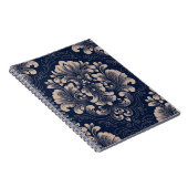 Carnet Texture victorienne sans joint Damas classique (Côté Droit)