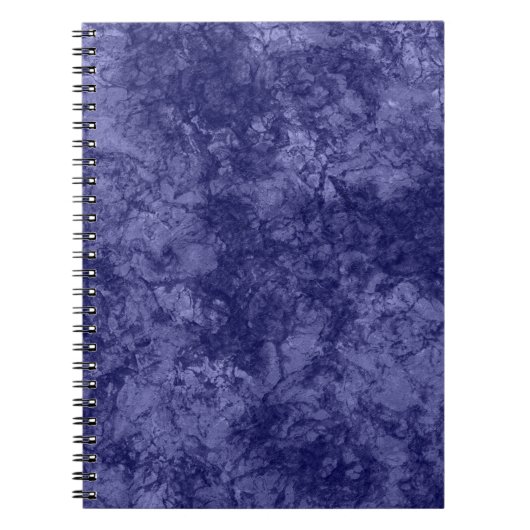 Carnet texture violet foncé texturé en marbre de daim g (Devant)