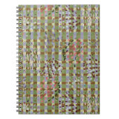 Carnet Textured Pointillism Grid Pattern Artwork (Devant)